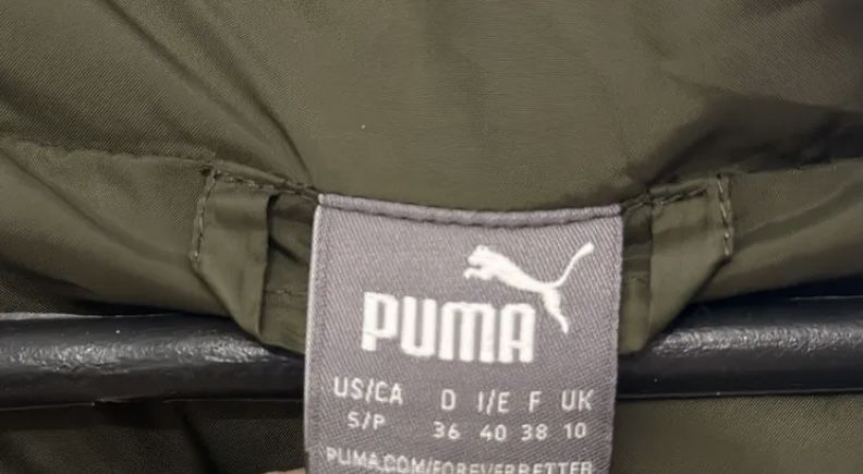 Пуховик Puma оригінал