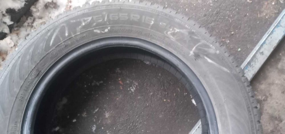 175/65/15 комплект зимової гуми Nokian