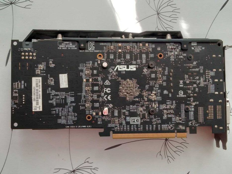 Відеокарта Asus Rog Strix RX470 4GB