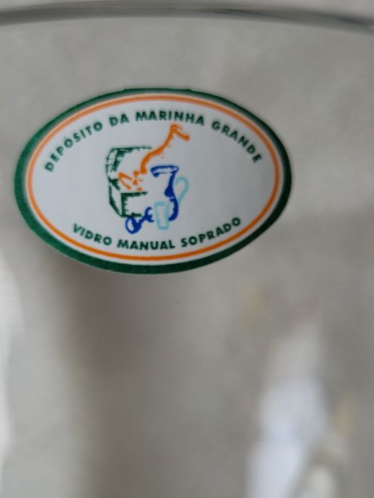 Peça de vidro trabalho manual  soprado