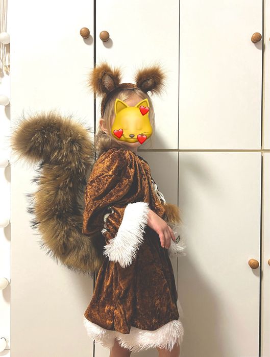 Костюм білочки, лисички, котика