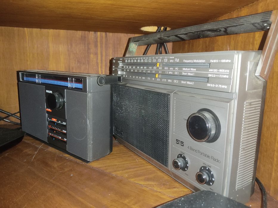 Rádios portáteis anos 90