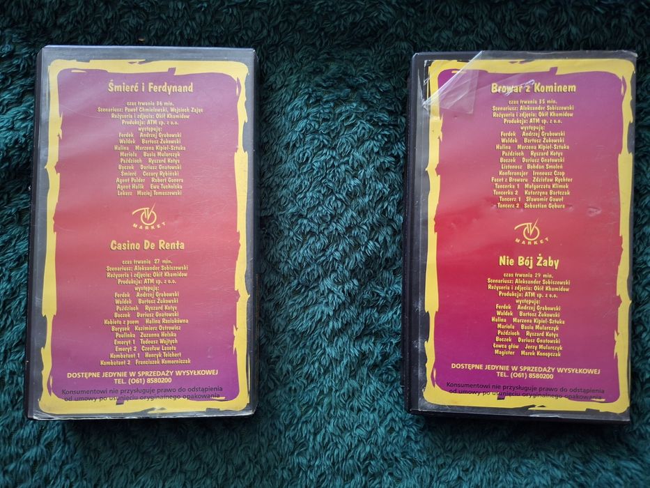 Kasety VHS ,Świat Według Kepskich"