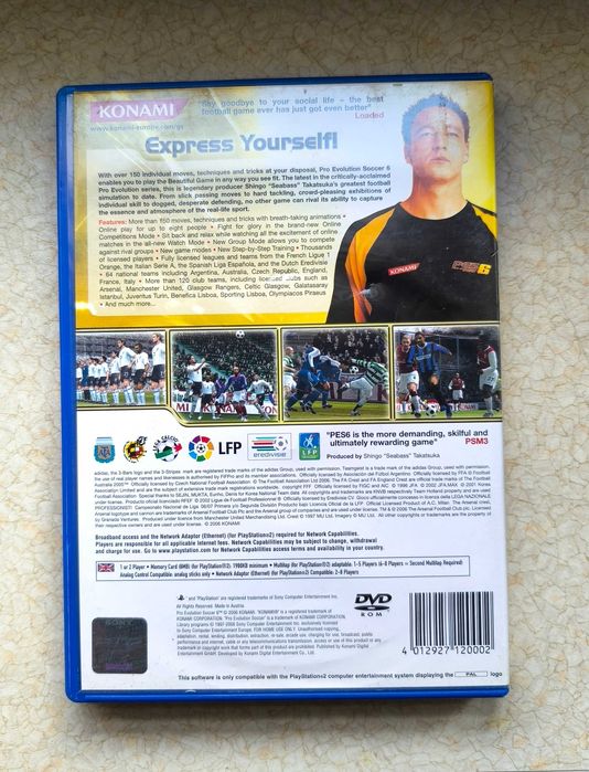 Pro Evolution Soccer 6 PS2