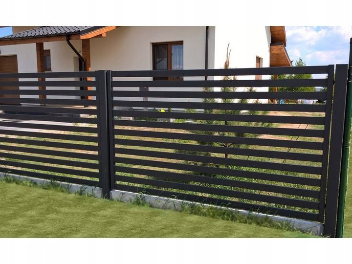 Nowoczesne Ogrodzenie Palisadowe wzór N23 NA WYMIAR Tarczyński FV-VAT