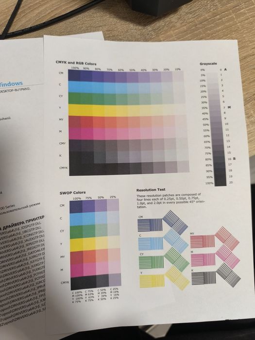 Epson L100 принтер кольоровий