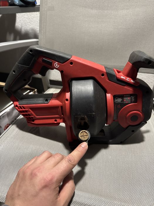 Akumulatorowy przepychacz rur Einhell TE-DA 18/760 Li Solo