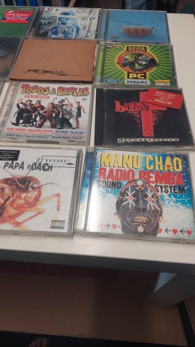 Lote de CDs Originais Anos 90/2000 – Rock, Alternativo e Clássicos (Pe