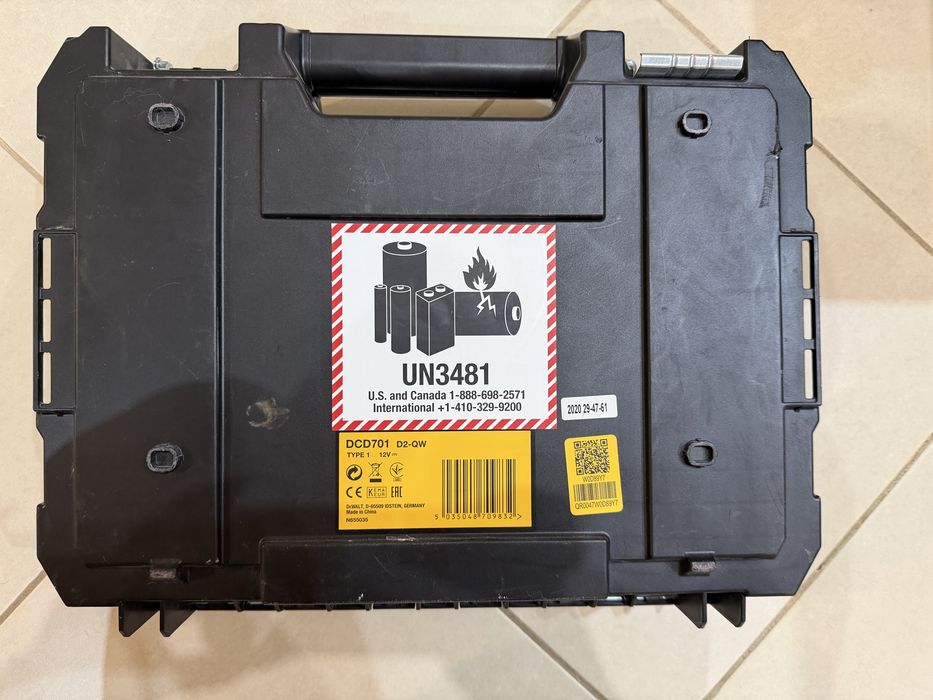Кейс Оригінальний DeWALT DCD701D2 / TSTAK