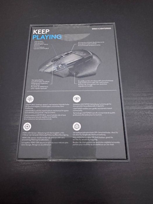 Logitech g502 x lightspeed