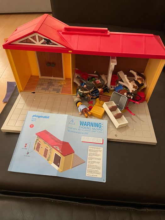 Playmobil quinta cavalos