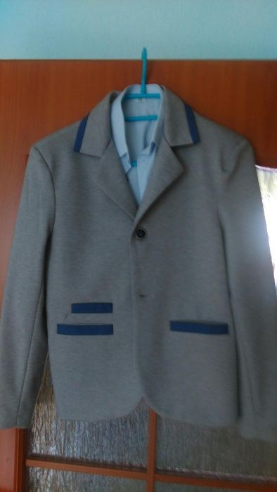 Marynarka chlopieca dzianinowa roz.146