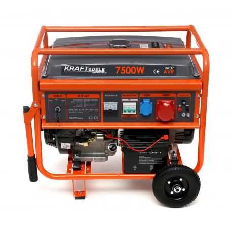 AGREGAT prądotwórczy 7500W 230V/400V 15KM ROZRUCH ELEKTRYCZNY