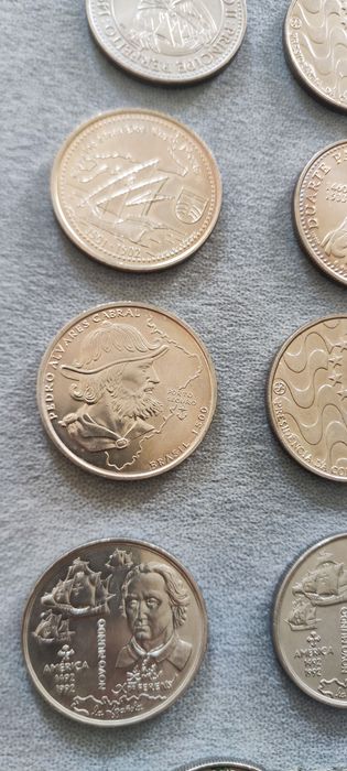 Conjunto de moedas 200 escudos