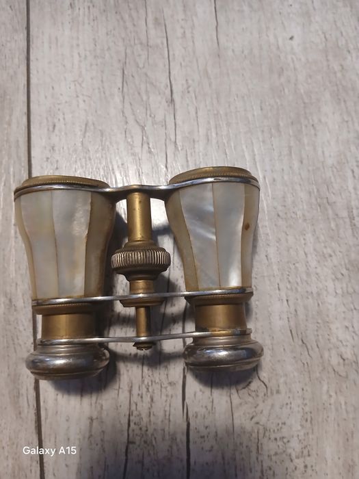 Lornetka  lata -20te masa perłowa #antyk