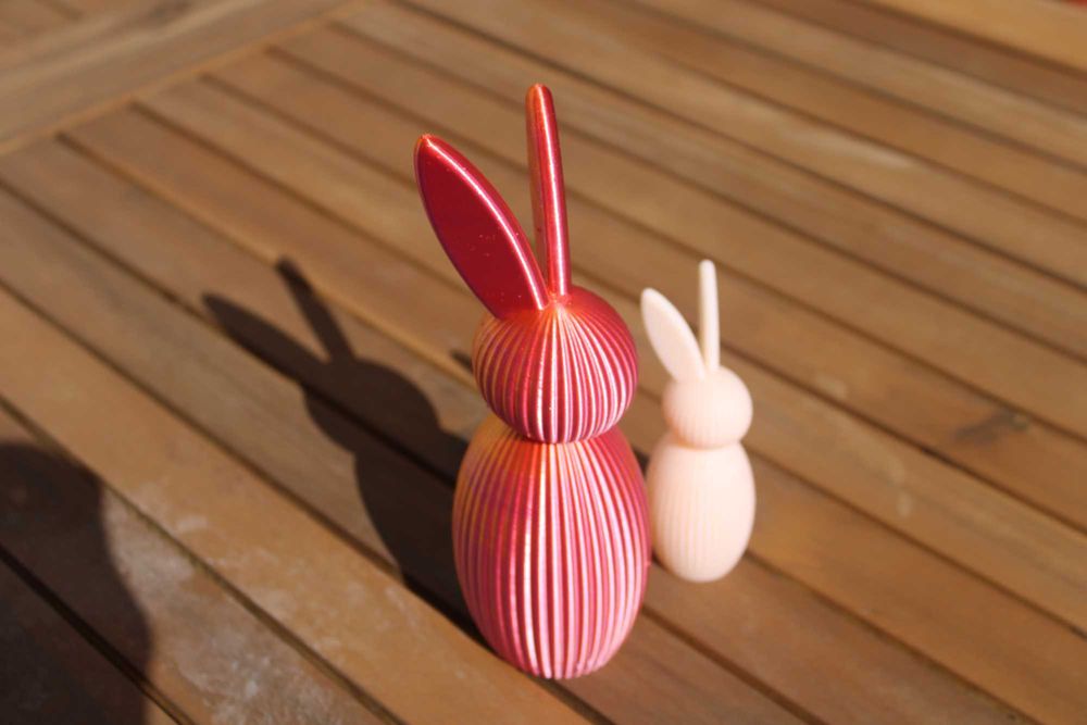 Coelhos Decorativos Texturizados