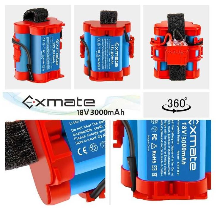 Bateria do Gardena/Husqwarna 18V 2500mAh Exmate