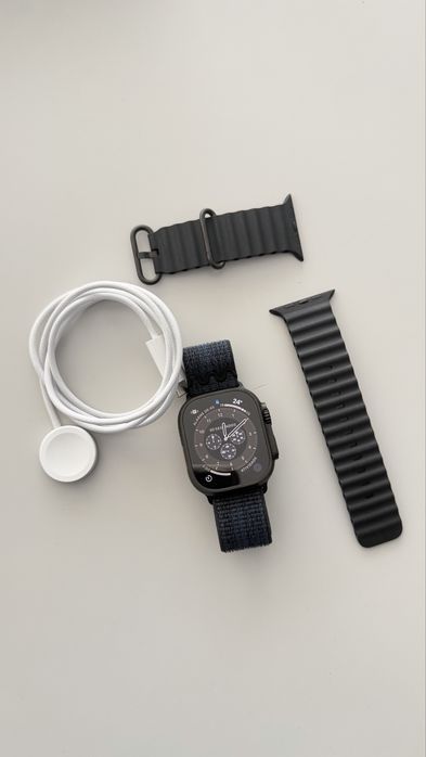 Apple Watch Ultra 2 GPS + Cellular 49mm Titanium Black – Como Novo