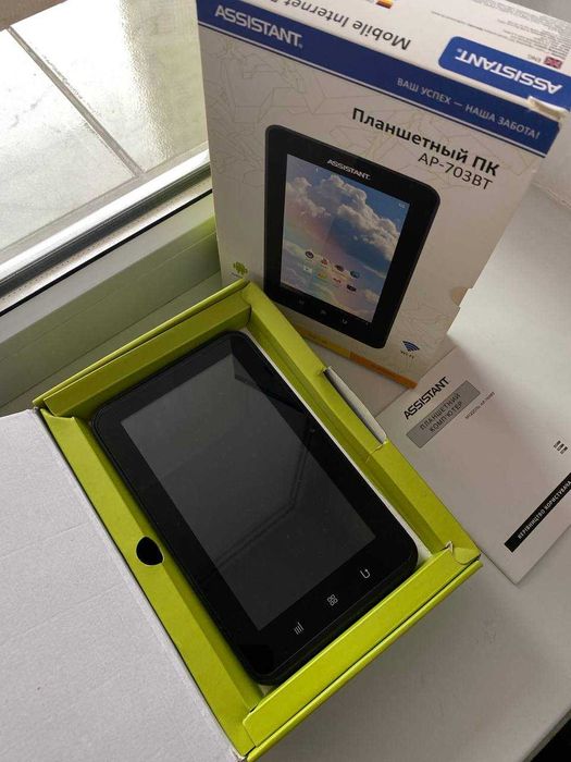 Планшет - пк ASSISTANT AP-703BT 7 Android 4 wifi bluetooth 2.1 коробка