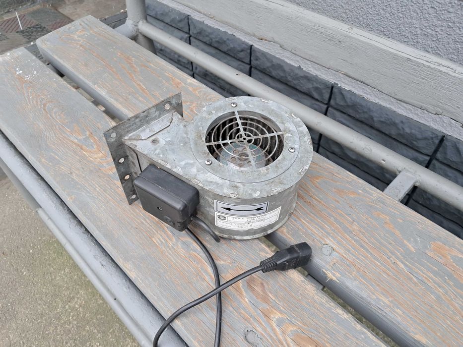 Dmuchawa, wentylator do pieca kotła. Wysyłka