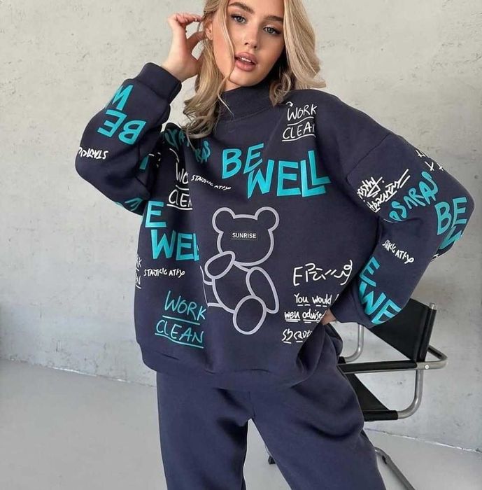 Garnitur sportowy miś