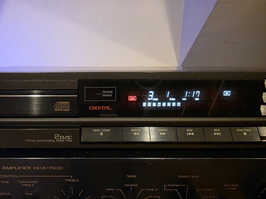 Technics SL-P250 z oryginalnym pilotem