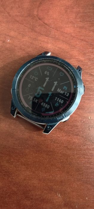 Wyjątkowy niebieski Garmin fenix 7 saphire Solar titanium