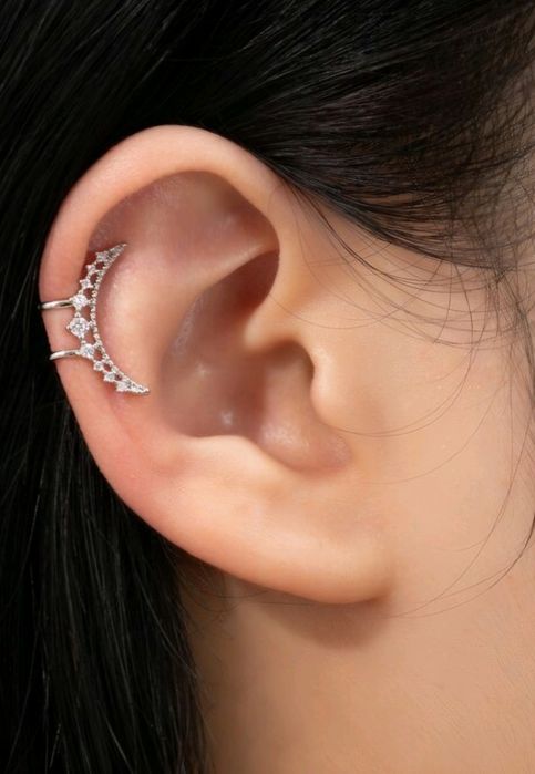 Kolczyki nausznice kółka nowe