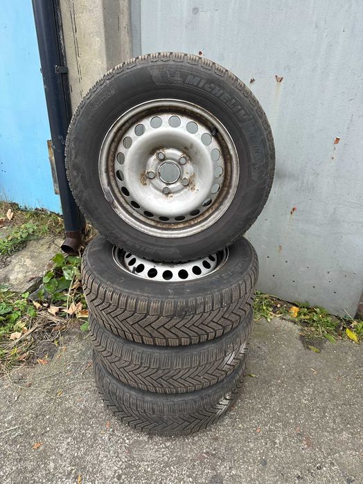 Stalowki Touran 195/65/15 michelin alpin6 2419 6mm dwie podciete