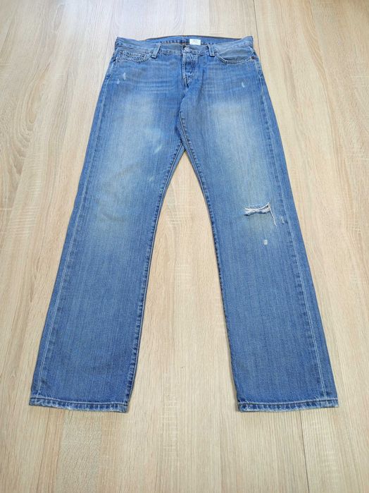 Damskie spodnie jeansowe Levis 501 W28 L30 M