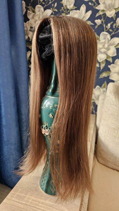 Накладка, топер на голову, натуральне волосся