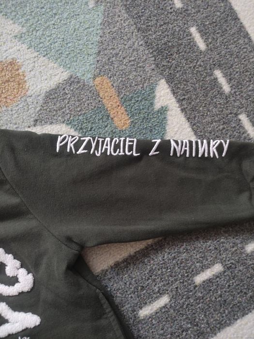 Endo rozpinana bluza z kapturem z niedźwiedziem 98