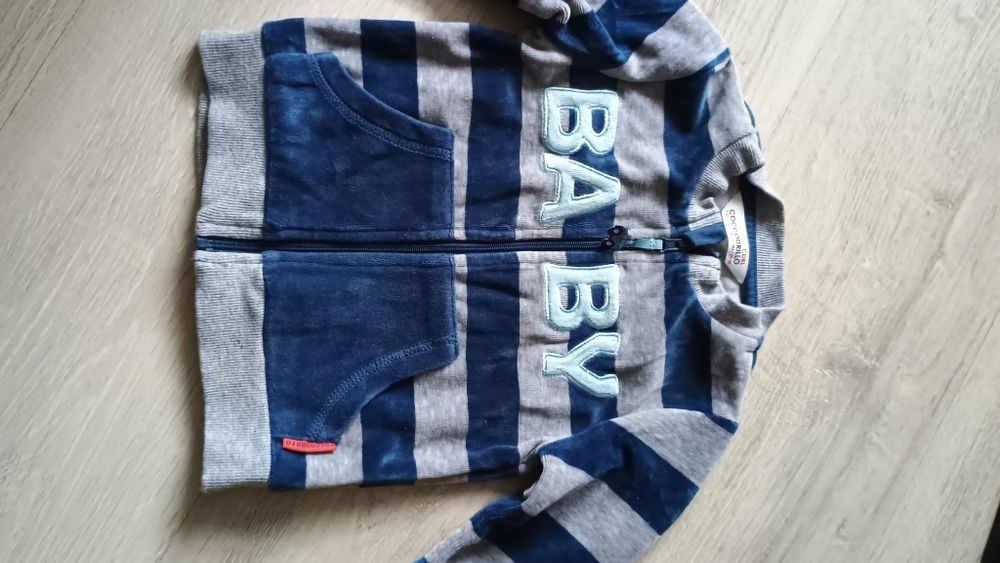Zestaw chłopięcy spodnie bluza r 74