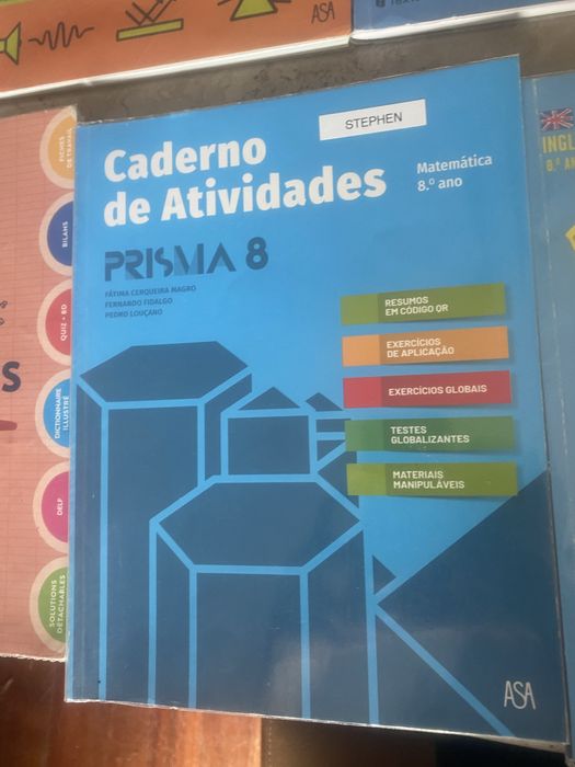 Caderno de atividades 8° ano