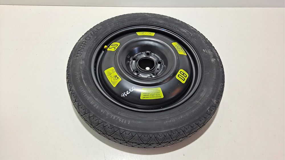 Jante / Roda suplente 16 Peugeot 308 5x108 - Kit completo Novo