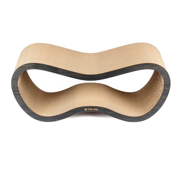 Кігтеточка велика Фьюжн XXL Чорна 84х36х29 см