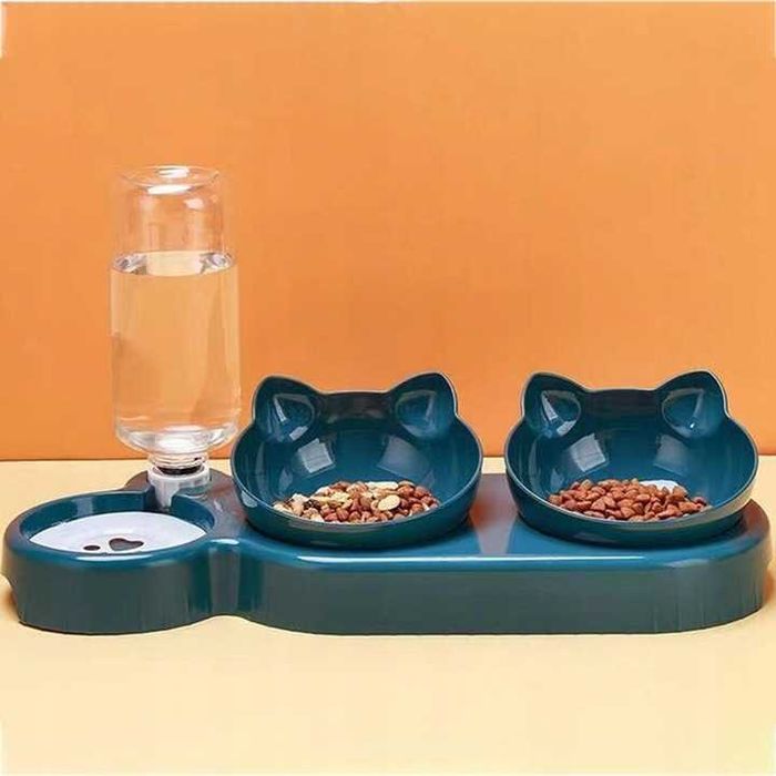 Zestaw 2 misek 500 ml dla psa kota