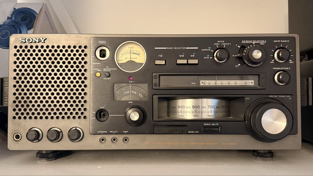 Sony ICF 6800W legendarny odbiornik swiatowy sprawny technicznie