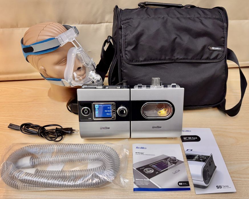 Сіпап апарат Resmed S9 Elite, cpap, bipap, швл, ивл, храп, апноє, нивл