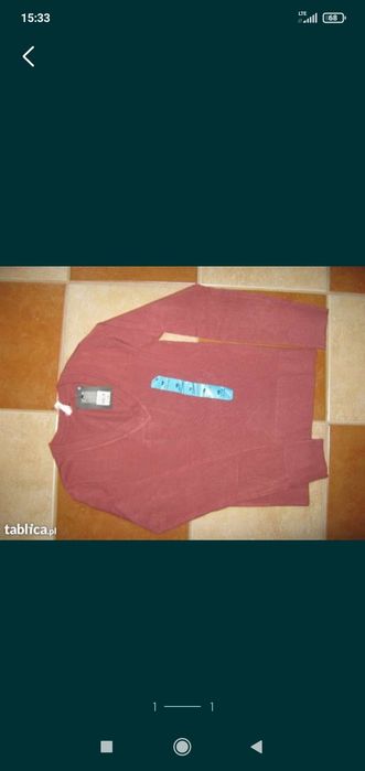 Sweterek sweter z dekoldem