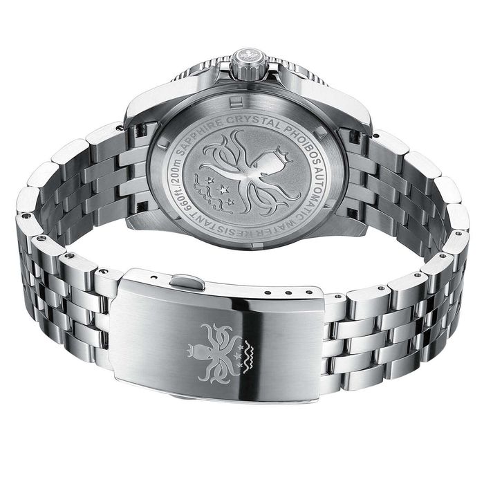 Zegarek Phoibos Voyager PY035D Red automat diver nowy w foliach