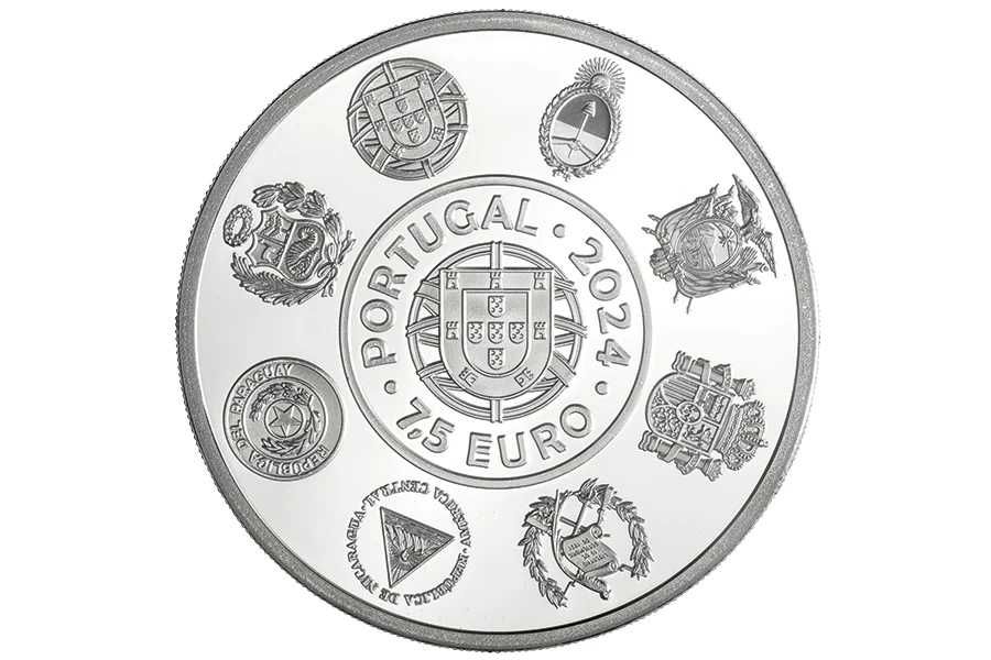Portugal 7.5€ 2024 Cidades Ibero Americanas LISBOA PROOF