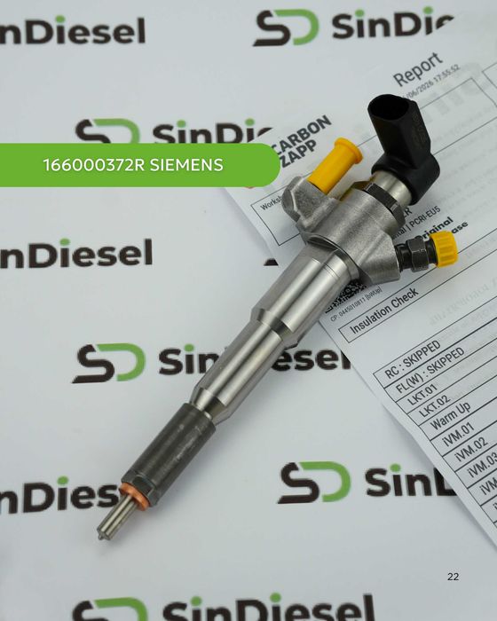 Відновлені форсунки на продаж 166000372R Siemens