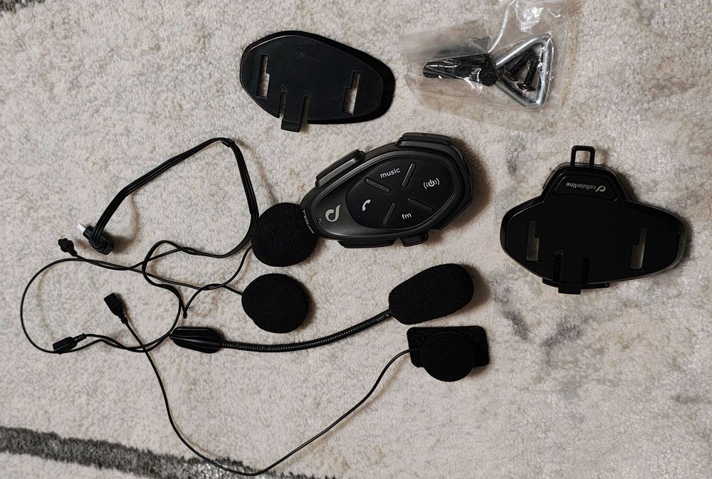Interkom motocyklowy INTERPHONE TOUR komplet na 1 kask