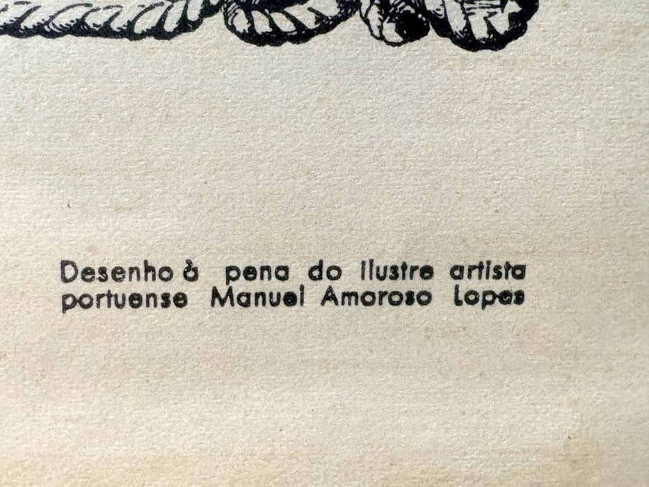 da Janela do Convento de Cristo Tomar-desenho de  Manuel Amoroso Lopes