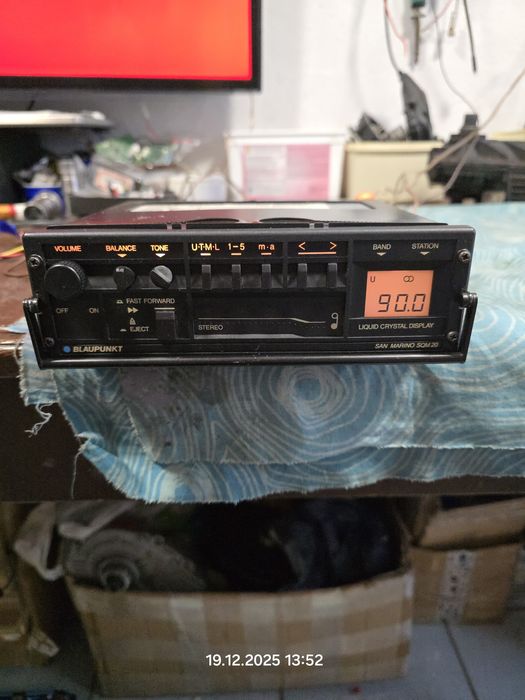 Radio samochodowe klasyk kaseta stare antyk Blaupunkt san marino sqm20