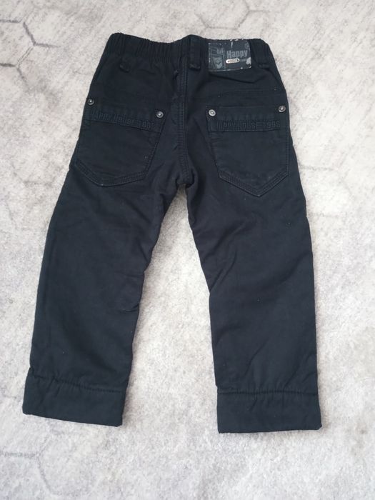 Spodnie ocieplane, chłopięce, rozmiar 110