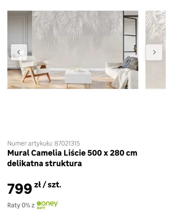Tapeta mural 500x280 cm