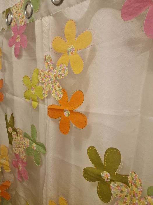 Cortinas em tecido Organza