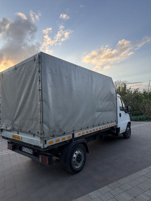 Fiat ducato 2.8 paka z burtami plandeka